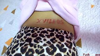 please don't shove that long thick black cock all in my tight asshole it hurts so bad gaping anal pain tears