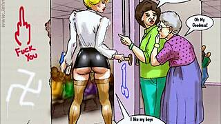 white teacher slut hints at her wild interracial cravings