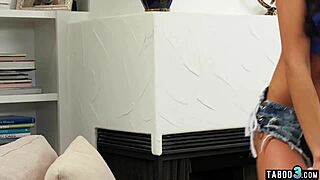 Inked Teen Jaye Summers Deepthroats Stepbro to Spark Girlfriend Jealousy