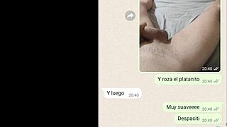 girlfriend's phone web chat reveals her fingering wet pussy for friend part 3