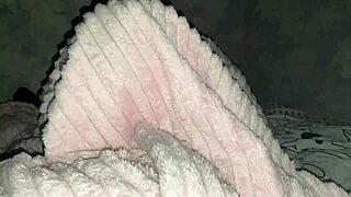 stepdaughter sneaks under blanket for stepdad's blowjob then rides him hard 💦