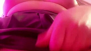 hey check out this latina aunt flashing her huge tits and pussy like a real whore