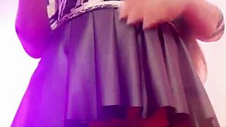 hey check out this latina aunt flashing her huge tits and pussy like a real whore