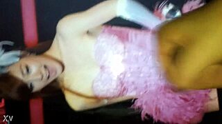 Korean lady tiffany in lingerie cumming hard - you wanna see it shoot?