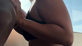 yo cute brazilian teen tries big black cock deepthroat for first time with bf