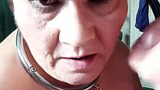 oh fuck marie the chained maid slut gets uro session and deep pipe in toilet... so humiliating!