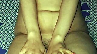 ohh my wet indian bhabhi pussy hammered by huge dildo ughh!!