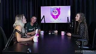 Jujube delícia in Bora cast with Bruna Carlos, part 1 - watch on sheer red now?