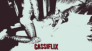 blonde takes hard black cocks in pussy and ass while others watch cassiflix gangbang