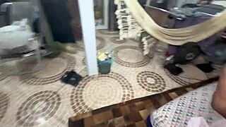 Hot Brazilian Latina and Black Teen Pornstars Bareback Married Guy