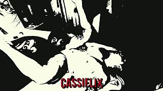 blonde takes hard black cocks in pussy and ass while others watch cassiflix gangbang