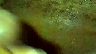 lonely guy strokes monster cock to cum before bed instead of sleeping