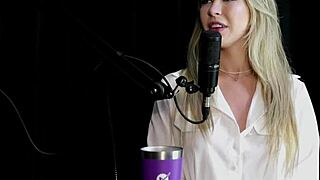 milena moreau's sheer red vibrator play