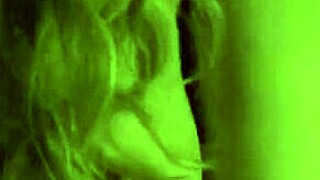 i give this hot blonde milf my big oiled cock for sensual handjob cumshot