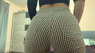 big ass latina teen fingers wet pussy in tight pants solo orgasm 🔥🍑💦