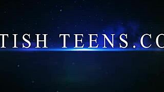 check out this adorable british blonde 18yo student in uniform getting teased edged and toyed to horny orgasm by her old teacher