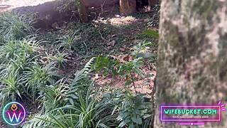 hey babe 😏 my gf and her yoga instructor tricked me into this wild cock game outdoors with emojis 🔥🍆