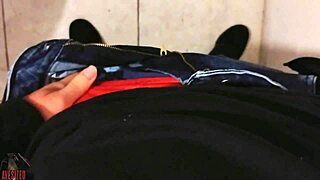 yo dude im skinny young with small waist showering huge cum loads on the bathroom floor homemade pov solo monster cock blast