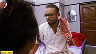 Hot desi maid's secret hookup hidden from wife