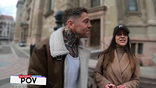 Curvy babe with big natural tits and pussy lips rides big cock cowgirl then mmf doggystyle group fun