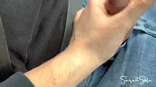 fukkin her fat ass bent over in the car near public park, risky outdoor doggystyle cumshot on her big booty 😩💦