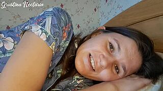 your loving russian girlfriend wakes you with wet morning cock sucking asmr