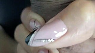 she slides that 10 inch toy deep into her pierced nipple pussy close up part 1 dirty play