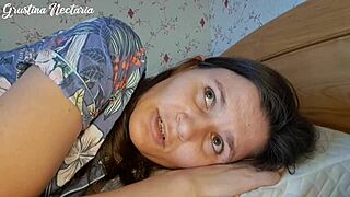 your loving russian girlfriend wakes you with wet morning cock sucking asmr