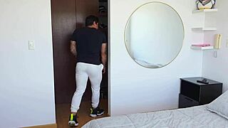 i was like oh shit she almost caught me sniffing her panties but then surprised stepsis with my throbbing cock and fucked her juicy pussy senseless