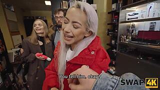 i fuckd fibi n veronica sex shop threesome