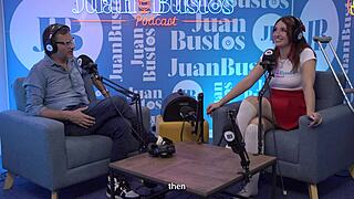 colombian babe fights intense sybian orgasm moans screams before bdsm shibari juan bustos podcast