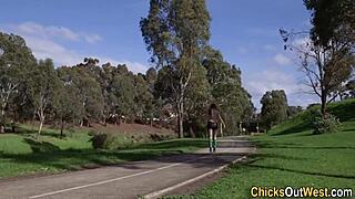 Australian Teen Savors Hairy Lesbian Oral Fingering Session