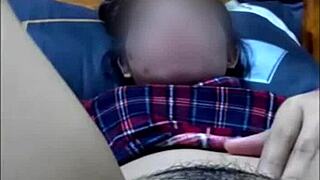 Filipina Roommate's Big Pussy Dripping in Dorm Video Call Fuck for Crypto Cumshot