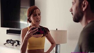 vanna bardot catches stepdad videochatting secretary then sucks his monster cock deepthroats rides cowgirl doggystyle missionary cumshot