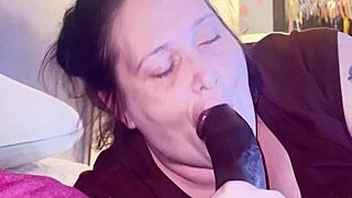 thick midget passionately slurps huge bbc