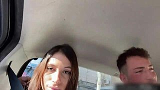 uber driver soaks from amazing latina squirter's wild pussy gush