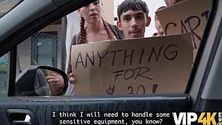 Vip4k redhead pigtail cheater masters outdoor monster cock blowjobs