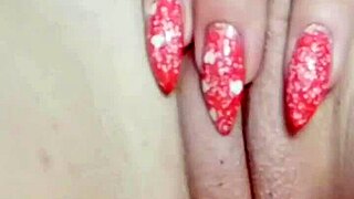 stepmother spreads pussy for taboo creampie closeup