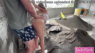 i got my big ass slut fucked rough outdoors at public site pov