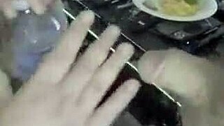 Kandy Kane deepthroats cock like a slutty BBW housewife