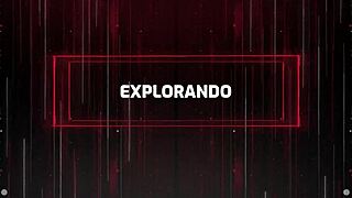 we finally hit the bed with our buddy for some wild creampie action on her tight pussy