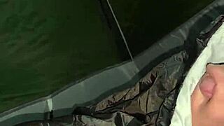 Hardcore sneaky campsite wife fuck orgasms POV riding wild