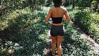 hot stepdaughter teases father-in-law in forest loses tight ass virginity full movie