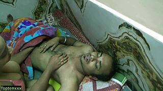 beautiful bhabhi sneaks in at night for creampie pounding 🔥💦