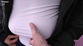 This Busty Korean Girlfriend Roleplays Seductively In Black Stockings