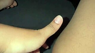 colombian student fingers her huge juicy pussy lips to intense outdoor orgasm in toilet