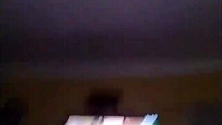 A Brazilian bride records her hot fucking session at home