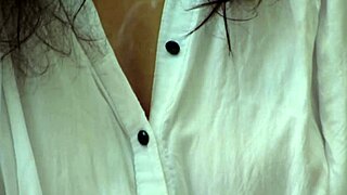 plump milf pisses on street bench 🚬💦