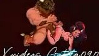 calling my cuckold while getting my big ass pounded by tattooed latina lover