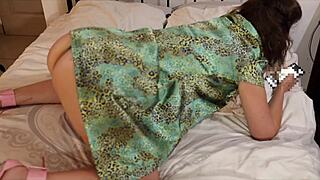 French Amateur Clothed Sex Turkish Blue Red Satin Bra Thong Green Dress Stockings Heels Rimming Deepthroat Pussy Fuck Dirty Talk Cumshot
